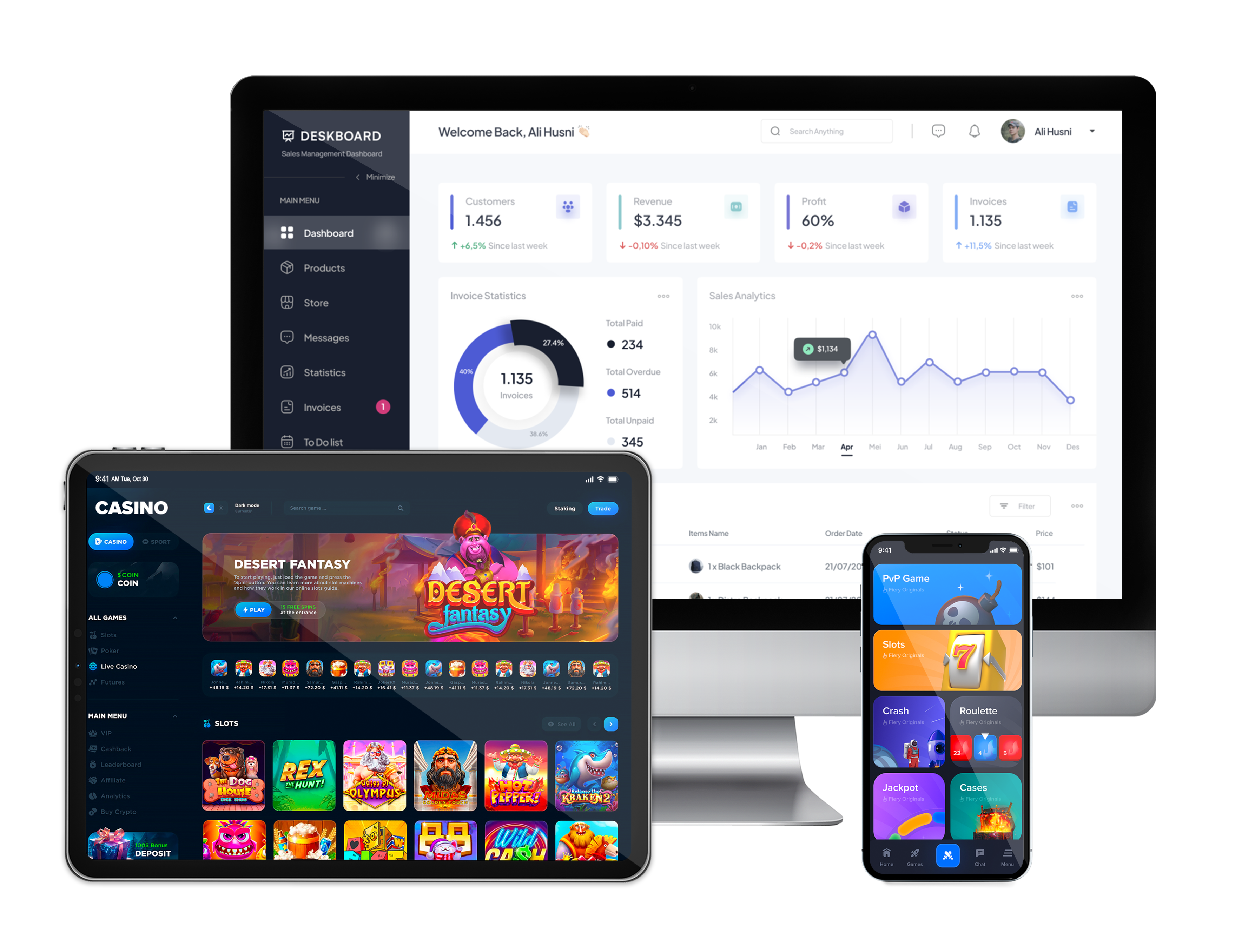 hero dashboard